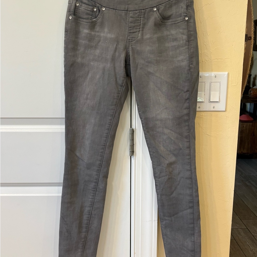 Jag Jeans High Rise Skinny in Gray
